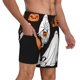 thumbnail image 2 of Fotbe Halloween Ghosts And Pumpkins Traje de Baño para Hombre – Shorts de Natación de Secado Rápido con Forro y Bolsillos-X-Large, 2 of 6