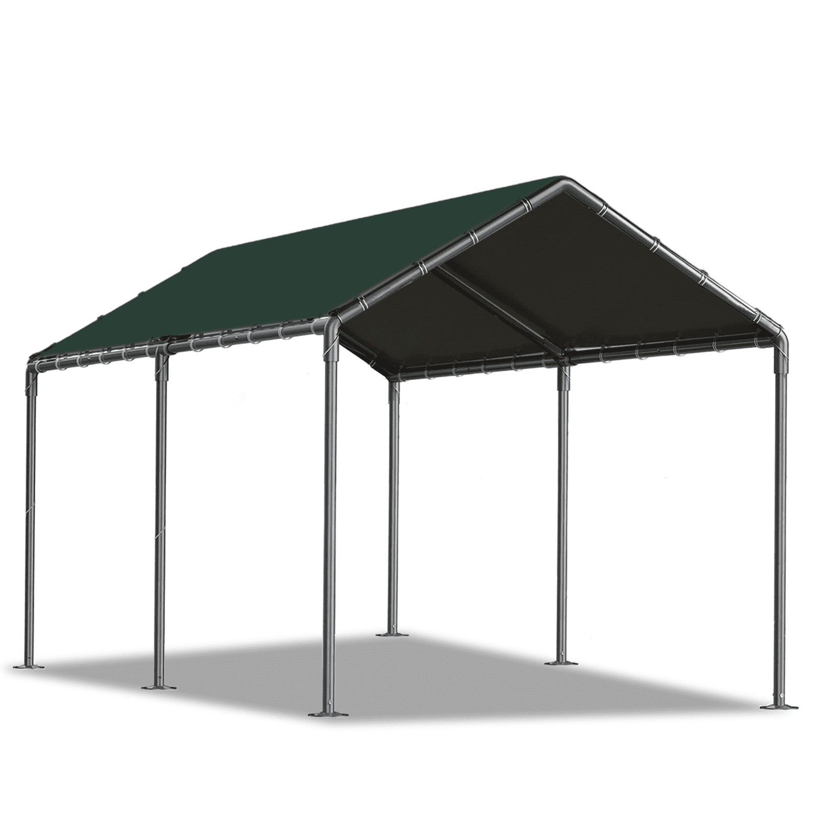 Grezone Carport L20xW10xH9.2Ft Heavy Duty Portable Garage Car Tent All Season UV Resistant Canopy