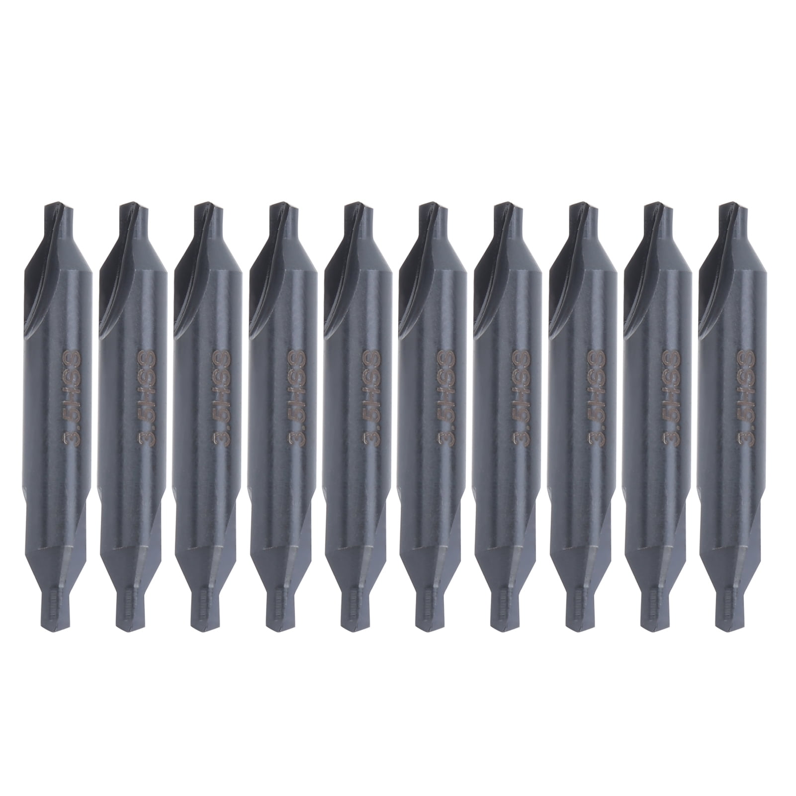 A-Type Center Drill Bit Center Drill Bit for Milling Machines Bench Drills Durable Heat‑Resistant Linear Moving Parts 