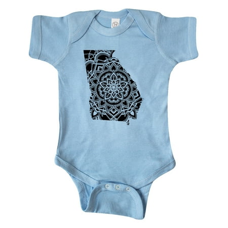 

Inktastic Georgia Silhouette Mandala Gift Baby Boy or Baby Girl Bodysuit