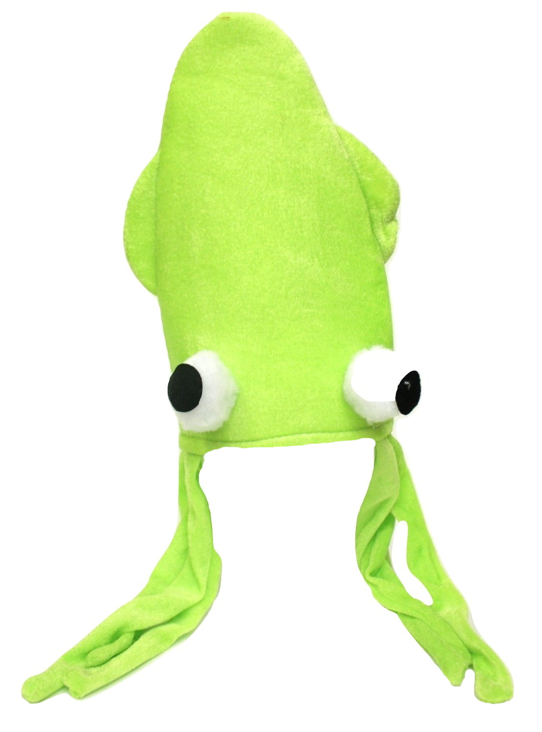 Fancy Dress Sea Life Squid Hat Octopus 3D Plush Novelty Goggle Eyes Ocean Fish 