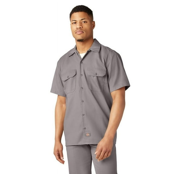 Dickies Mens and Big Mens Short Sleeve Twill Work Shirt