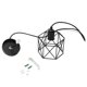 thumbnail image 3 of Chandelier Pendant Lamp, Lightweight Hanging Lamp, Retro Geometric Small Chandelier For Bar Restaurant Cafe ANGGREK Otros, 3 of 7