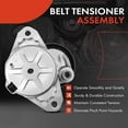 thumbnail image 2 of A-Premium Belt Tensioner Assembly with Pulley Compatible with Mercedes-Benz C230 C280 06-07 CLK350 CLK550 07-09 ML350 R350 06-11 Fits select: 2008-2011 MERCEDES-BENZ C 300, 2 of 7