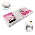 thumbnail image 2 of Pink Flower Case for Samsung Galaxy Note 10 Plus 10+ 5G 6.8'' TPU Clear Soft & Flexible Ultra-Thin Shockproof Anti-Scratch Transparent Bumper Slim Lightweight Stylish Protective Cover Women Girls, 2 of 4