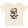 thumbnail image 3 of Inktastic I Love Hanging out with My Mommy with Sloth Boys or Girls Baby T-Shirt, 3 of 5