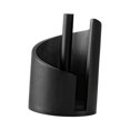 thumbnail image 2 of Portarrollos de papel de madera para toallas, soporte para rollos de papel, soporte para servilletas decorativo para encimera Negro, 2 of 8