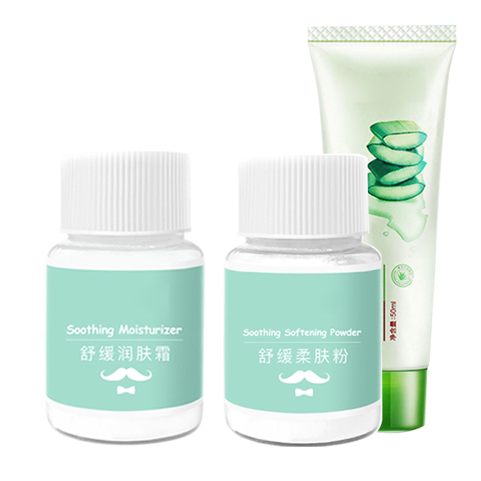 Walmeck La Milee Facial Hare Bleach Cream ontmoet strelende Vogizer en