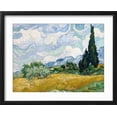 thumbnail image 2 of Art.com Wheat Field with Cypresses Giclee Print by Vincent van Gogh, Black Frame Wall Art, 21" x 17", 2 of 5
