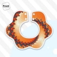 thumbnail image 3 of Hirioo Orange Rotating for Baby Cotton Petal Bib Drool Bibs for Baby Boy Unisex, 3 of 9