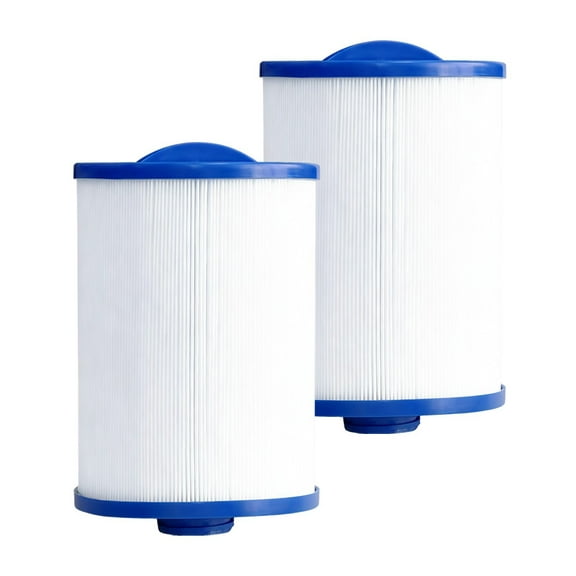 DAYEAR SPA Filter Replacement 50 Sq.Ft (2 Pack) Hot Tub Filter 50 Sq.Ft. Screw in 1 1/2” SAE Thread for PWW50P3 6CH-940 FC-0359 817-0050 25252 378902 03FIL1400
