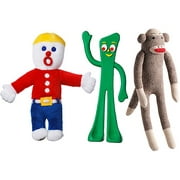 Multipet's Mr. Bill, Gumby And Sock Pal