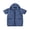 Blue, variant on Cenuakty Baby 18M 2T 3T 4T 5T 6T Swim Cover Up Short Sleeve Stripes Print Bathing Suit Coverup Kids Hooded Towel for Boys Girls