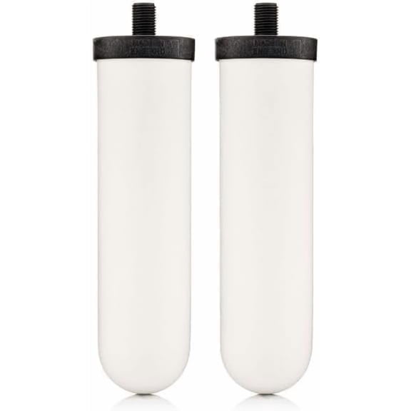 British Berkefeld Doulton ¦ W9121226 ¦ 7" Ultra Sterasyl ¦ Authentic Gravity Drinking Water Ceramic Replacement Candle Element Filter ¦ 8674 ¦ White ¦ Removes Heavy Metals (2 pack)