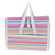 thumbnail image 2 of Bolsa plegable Oxford impermeable a prueba de humedad para picnic/playa/camping Rayas rosa shamjiam Estera de la manta de picnic al aire libre, 2 of 9
