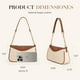 thumbnail image 5 of Bolso de hombro Missnine Small Bolso Clutch Hobo de piel vegana, 5 of 6