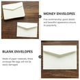 thumbnail image 4 of EeaseCA 100Pcs Blank Envelopes Business Letter Envelopes Paper Money Bags Thickened Envelopes, 4 of 8