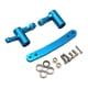 thumbnail image 2 of Conjunto de dirección de coche RC, piezas del grupo de dirección, accesorios ligeros de actualización de coche RC, piezas de coche RC para vehículos Azul, 2 of 8