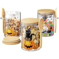 thumbnail image 2 of Halloween Decor Candy Bowl with Spoon - 3 Pack & Glass Sugar Container with Spoon - 1 Pack, 2 of 5