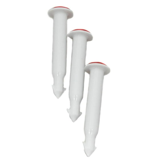 Chef Craft 3pc Pop-Up Plastic Disposable Poultry / Turkey Thermometer Set 3 Sets