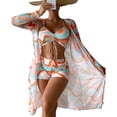 thumbnail image 2 of Traje de baño de 3 piezas para mujer, traje de baño de 3 piezas, traje de baño de grado profesional, 2 of 5