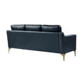 thumbnail image 5 of Serta Hemsworth Mid-Century Modern Style Sofa, Navy Blue Faux Leather, 5 of 8
