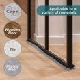 thumbnail image 3 of Door Draft Stopper Adjustable Window Breeze Blocker Draft Guard Weather Stripping Sound Proof Door Sweeps Noise Reduction Door Seal for Interior Bottom of Doors Under Window, 3 of 7