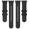 thumbnail image 4 of Correa de reloj de silicona de liberación rápida para Redmi Watch 4 para Xiaomi Band 8 Pro (negro), 4 of 9