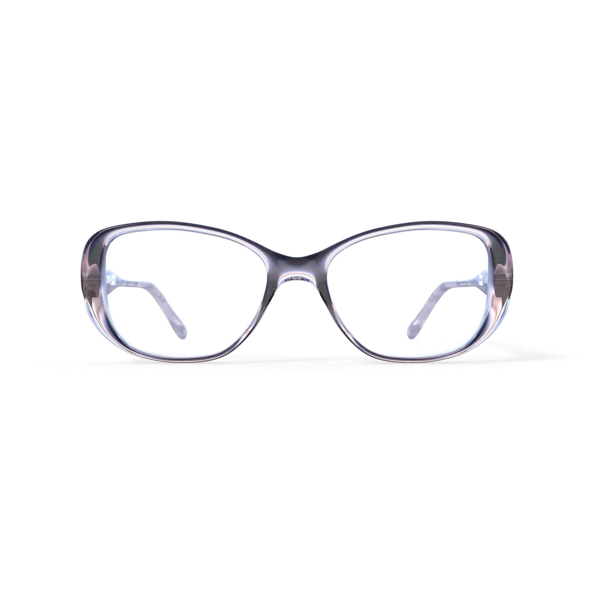 Womens Patsy Rx'ble Eyeglasses with Case, BLUSH