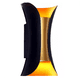 thumbnail image 1 of Moderna Lámpara De Pared Led Impermeable Para Exteriores 14w negro, 1 of 5