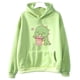 thumbnail image 2 of Sudadera con capucha de dinosaurio de té Boba de dibujos animados, ropa linda de manga, sudaderas para mujer y hombre, sudaderas de invierno de polar con bolsillo, suéteres de cuello redondo, 2 of 5