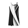 thumbnail image 4 of Ovzne Robes d'Été pour Femmes 2025 Robe Mode Femme Robe Décontractée Imprimée Sans Manches Robe de Printemps Imprimée Liquidation, 4 of 5