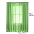 thumbnail image 3 of Soft Sheer Curtains 1 Panel Set Lightweight Translucent Window Coverings for Bedroom Living Room Dining Room Nursery Kitchen Bathroom Home Decoration, Privacy Sheers, 55.12x102.36Inch, 3 of 9