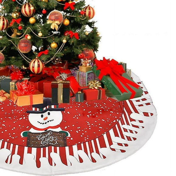 Dww-78cm Jupe Sapin De Nol,bonhomme De Neige De Nol Couvre Pied Sapin Noel, Arbre De Noel Decoration, Joyeux Nol Jupe D'arbre Tapis Pour Sapin Pour No