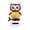 A, variant on Solar Bobble Shaking Head Dancing Toy | Solar Powered Toy Dancing Figure | Car Dashboard Shaking Decor Cute Solar Dancing Shaking Head Animals Car Dashboard Decoration - Coffe
