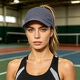 thumbnail image 4 of Gyujnb Washed Twill Baseball Cap with Ponytail Opening Adjustable Curved Brim for Outdoor Daily Casual Wear (Unisex Adult),One Size, 4 of 5