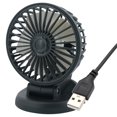 thumbnail image 2 of Ventiladores giratorios para salpicadero de automóvil de 360 grados, ventilador enfriador automático de 2 velocidades, ventilador de aire de USB de 5V Baoblaze Aficionados al coche, 2 of 8