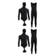 thumbnail image 4 of Traje Completo de Camuflaje de Neopreno Toystoory 3MM Negro Puro L 2Conjunto, 4 of 6