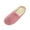 Pink, variant on Women Men Warm Fleece Anti-Slip Home Slippers Sandals Indoor House Shoes
