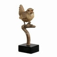 thumbnail image 3 of Sing Bird On Branch Lifelike Resin Bird Home Tabletop Decor, 3 of 4