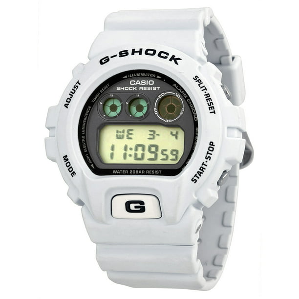 Casio - DW-6900FS-8CU Men's White G-Shock Multi-Function Digital Sports ...