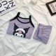 thumbnail image 4 of Pijama Kawaii Sanrio Kuromi de Anime Cinnamoroll con correa de oso de fresa, traje para casa informal a la moda para niños, prendas de vestir exteriores Y2K para niñas, 4 of 4