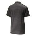 thumbnail image 6 of Yellow Rooster Mens Ombre Heather Polo Grey/ Black 4XL, 6 of 8