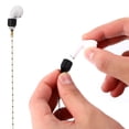 thumbnail image 4 of WASHWEPE Estuche Protector De Silicona Para Auriculares Con Cadena Magnética Y Correa Antirrobo Negro, 4 of 8