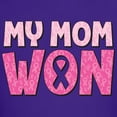 thumbnail image 3 of CafePress - Breast Cancer Awareness My Mom Won T Shirt - Dark T-Shirt Kids XS-XL, 3 of 4
