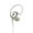 White, variant on Hwkond Wired Earbuds, Translucent Cell Phone Wired Earbuds Environmentally Friendly Fire Retardant Material Wired Headphones In-ear Stereo In-line Headphones