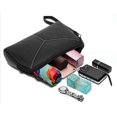 thumbnail image 2 of Bolso Clutch Mujer Cuero PU Multifunción Mini Teléfono Tarjeta Moneda Negro, 2 of 5
