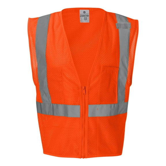 Kishigo - Ultra-Cool Mesh Vest with Pockets - 1085-1086 - Orange - Size: 3XL