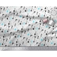 thumbnail image 2 of Soimoi Cotton Duck Fabric Cat Animal Decor Fabric Printed Yard 42 Inch Wide, 2 of 3