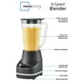 thumbnail image 3 of Mainstays 6 Speed Blender with 48 OZ Jar Black, 3 of 7